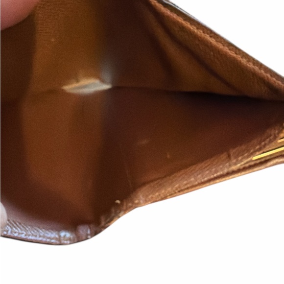 Vintage Louis Vuitton Monogram Kiss-Lock French Purse Wallet - Picture 5 of 5